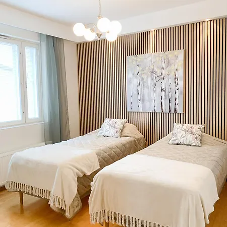 Top-floor City Escape With Sauna & Balcony In Central Rovaniemi