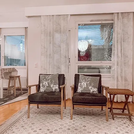 Top-floor City Escape With Sauna & Balcony In Central Lejlighed Rovaniemi